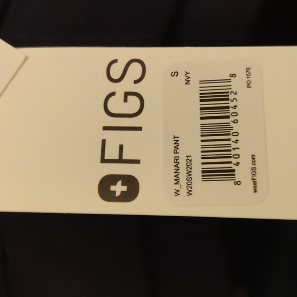 Small navy manari pant figs scrubs - Picture 1 of 5